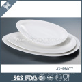 white porcelain dinner pate, pizza plate, korean style plate, hotel dinnerware plate